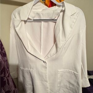 White Blazer Jacket